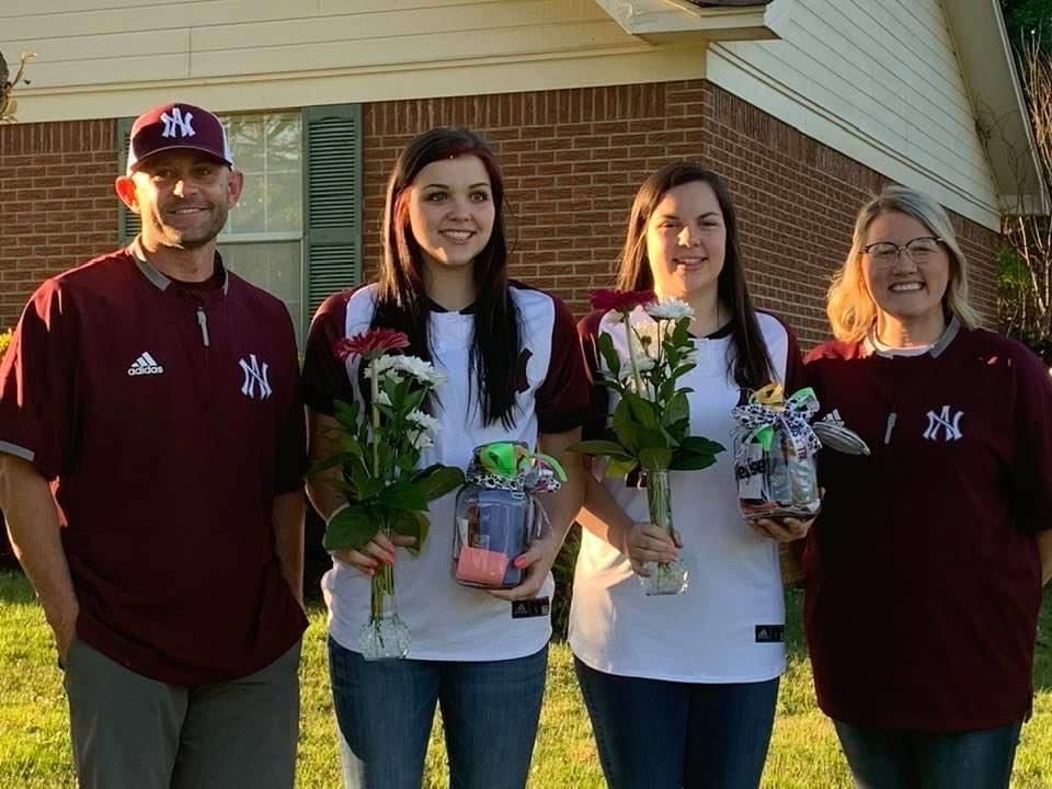 New Albany Lady Bulldogs Softball Seniors